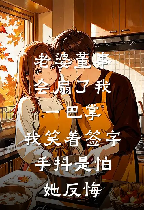 老婆董事会扇了我一巴掌，我笑着签字，手抖是怕她反悔