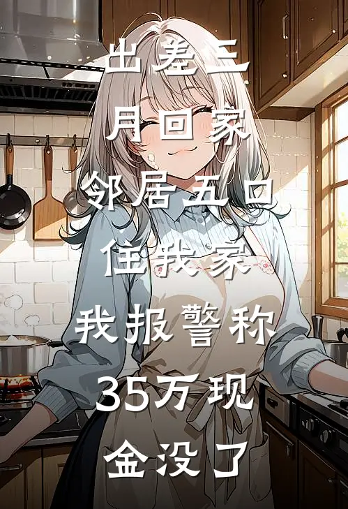 出差三月回家，邻居五口住我家，我报警称35万现金没了