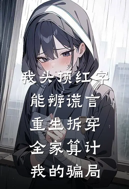 我头顶红字能辨谎言，重生拆穿全家算计我的骗局