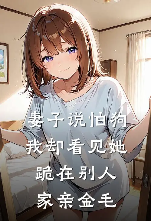 妻子说怕狗，我却看见她跪在别人家亲金毛