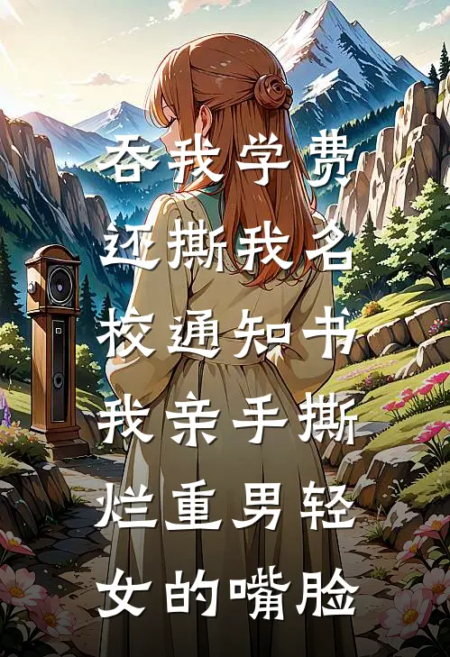 吞我学费还撕我名校通知书，我亲手撕烂重男轻女的嘴脸