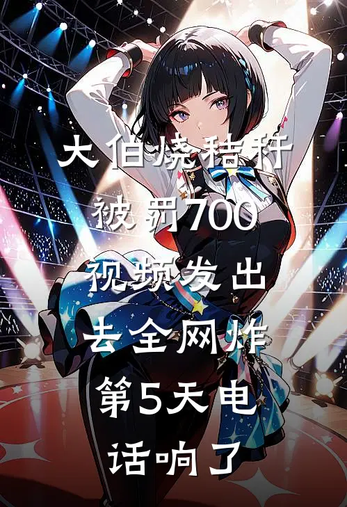 大伯烧秸秆被罚700，视频发出去全网炸，第5天电话响了