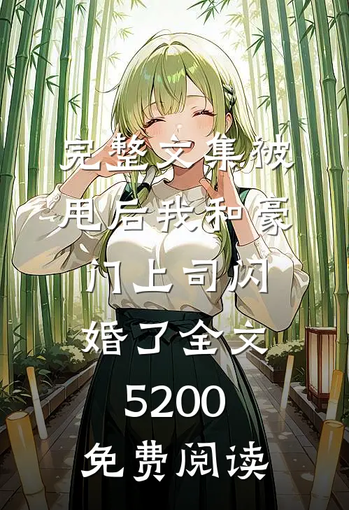 完整文集被甩后我和豪门上司闪婚了全文5200免费阅读
