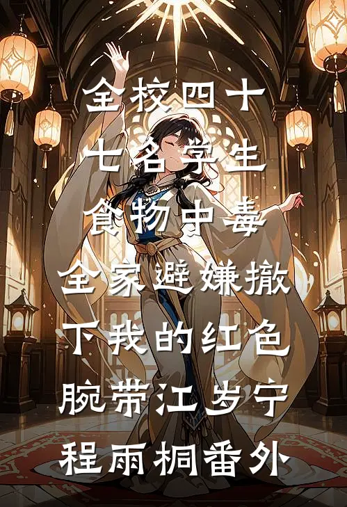 全校四十七名学生食物中毒，全家避嫌撤下我的红色腕带江岁宁程雨桐番外