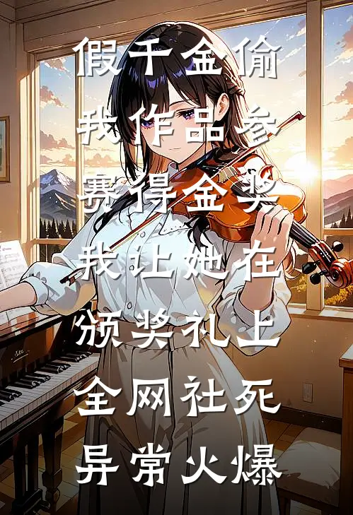 假千金偷我作品参赛得金奖，我让她在颁奖礼上全网社死异常火爆