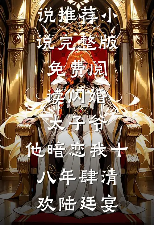 闪婚太子爷，他暗恋我十八年肆清欢陆廷宴完结小说推荐_小说完整版免费阅读闪婚太子爷，他暗恋我十八年(肆清欢陆廷宴)