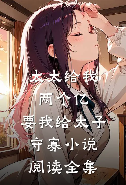 太太给我两个亿,要我给太子守寡小说阅读全集