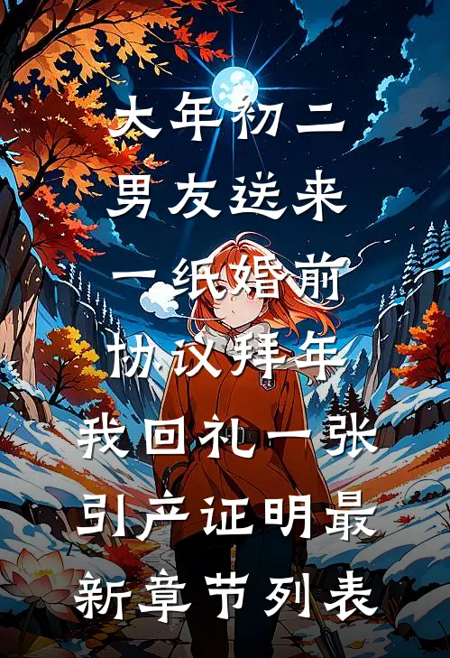 大年初二男友送来一纸婚前协议拜年，我回礼一张引产证明最新章节列表