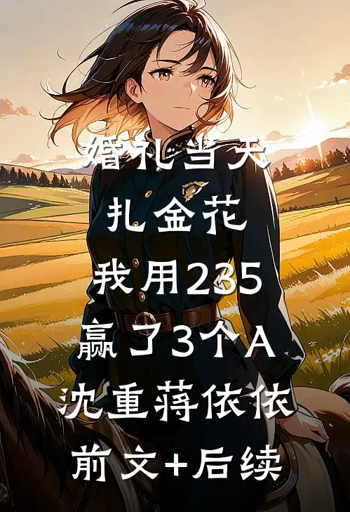 婚礼当天扎金花，我用235赢了3个A沈重蒋依依前文+后续
