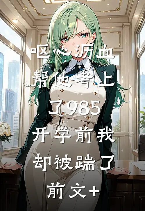 呕心沥血帮他考上了985，开学前我却被踹了前文+