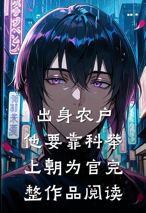 出身农户，他要靠科举上朝为官完整作品阅读