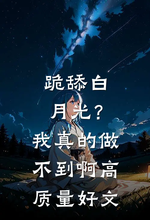 跪舔白月光？我真的做不到啊高质量好文