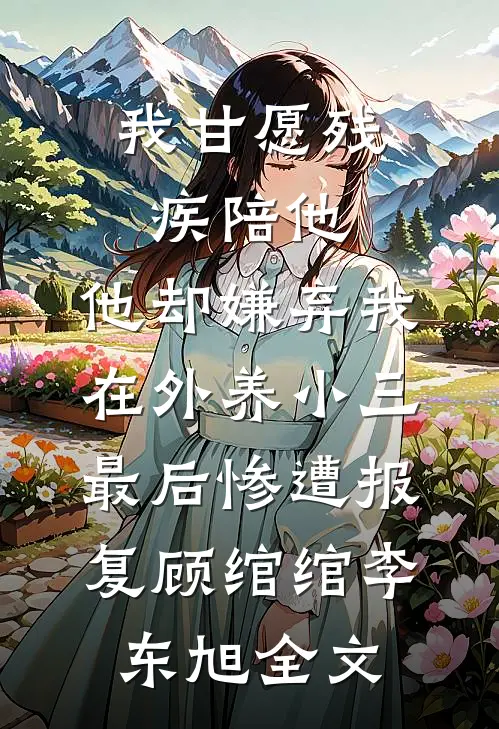 我甘愿残疾陪他，他却嫌弃我在外养小三，最后惨遭报复顾绾绾李东旭全文