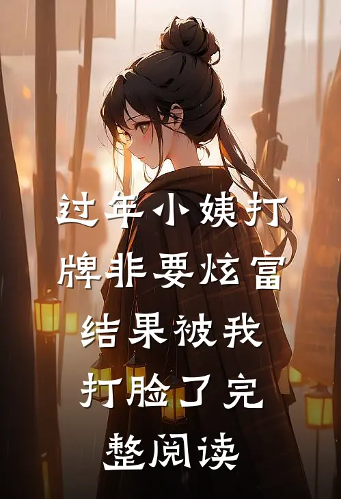 过年小姨打牌非要炫富，结果被我打脸了完整阅读