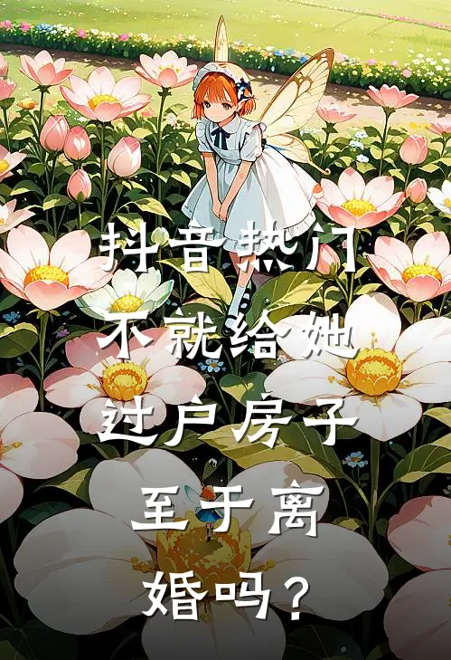 抖音热门不就给她过户房子，至于离婚吗？