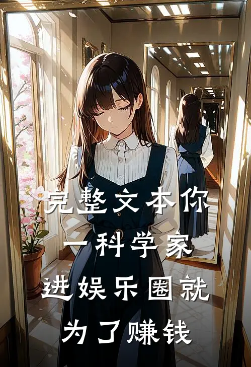 完整文本你一科学家，进娱乐圈就为了赚钱