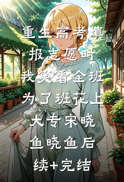重生高考填报志愿时，我笑看全班为了班花上大专宋晓鱼晓鱼后续+完结
