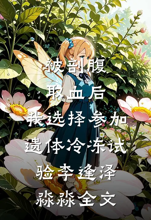 被剖腹取血后，我选择参加遗体冷冻试验李逢泽淼淼全文