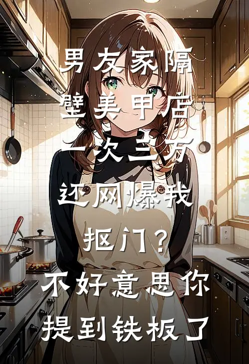 男友家隔壁美甲店一次三万，还网爆我抠门？不好意思你提到铁板了
