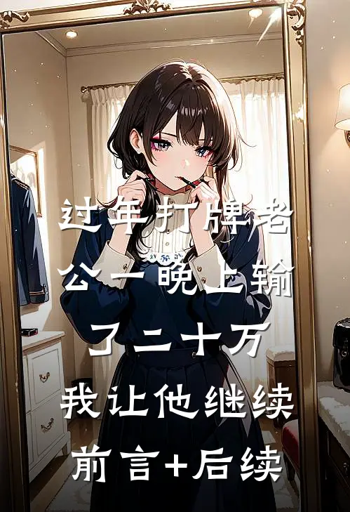 过年打牌老公一晚上输了二十万，我让他继续前言+后续