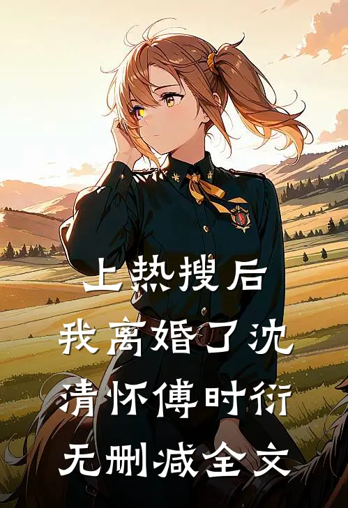 上热搜后，我离婚了沈清怀傅时衍无删减全文