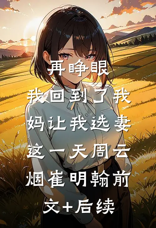 再睁眼，我回到了我妈让我选妻这一天周云烟崔明翰前文+后续