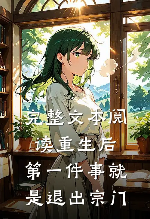 完整文本阅读重生后，第一件事就是退出宗门