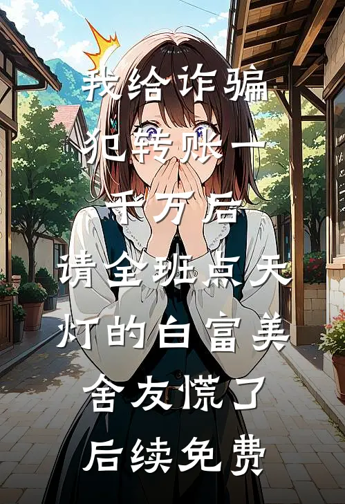 我给诈骗犯转账一千万后，请全班点天灯的白富美舍友慌了后续免费