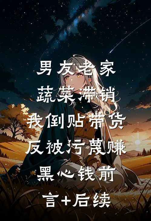 男友老家蔬菜滞销，我倒贴带货反被污蔑赚黑心钱前言+后续