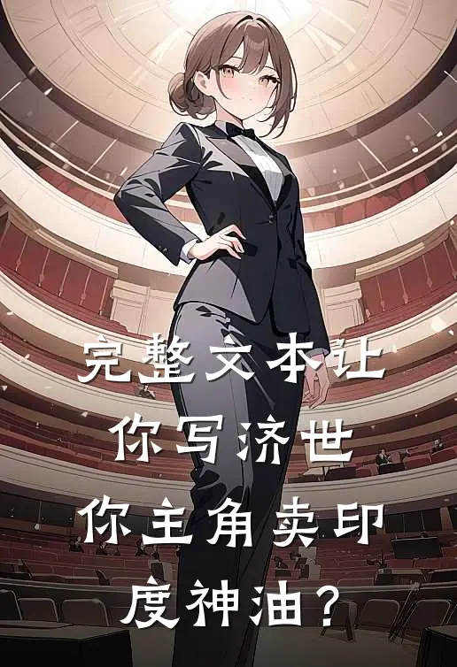完整文本让你写济世，你主角卖印度神油？