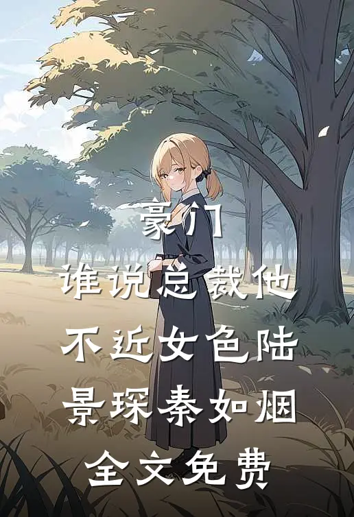 豪门：谁说总裁他不近女色陆景琛秦如烟全文免费