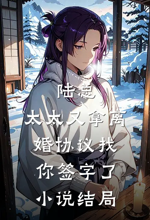 陆总,太太又拿离婚协议找你签字了结局是
