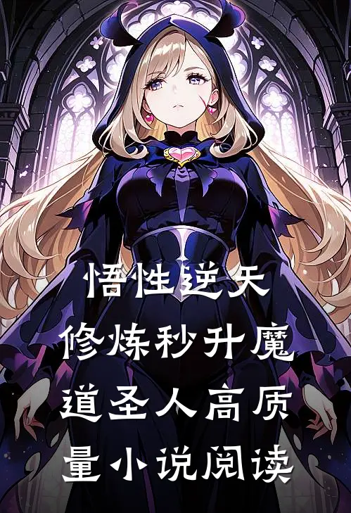 悟性逆天，修炼秒升魔道圣人高质量小说阅读