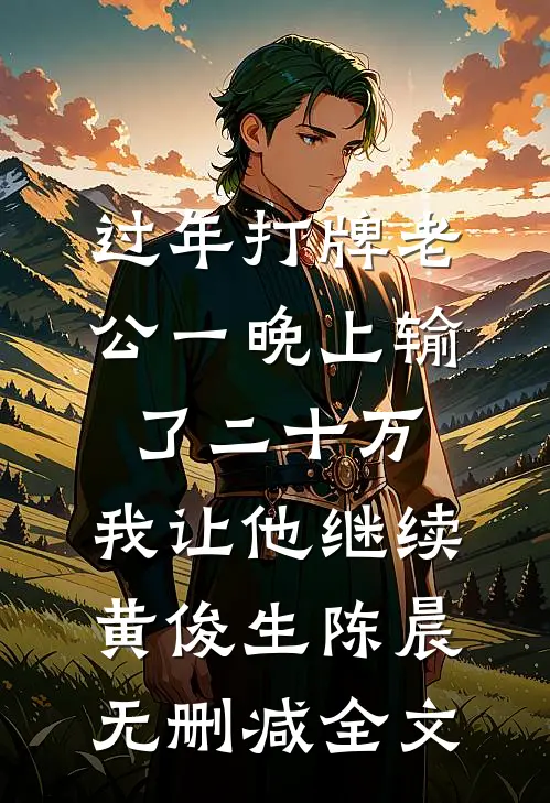 过年打牌老公一晚上输了二十万，我让他继续黄俊生陈晨无删减全文
