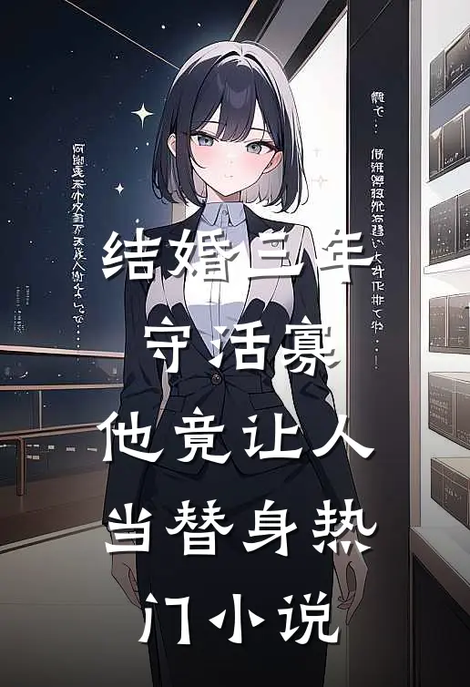 结婚三年守活寡，他竟让人当替身热门小说