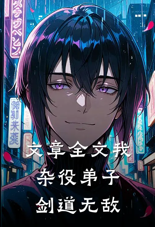 文章全文我杂役弟子剑道无敌