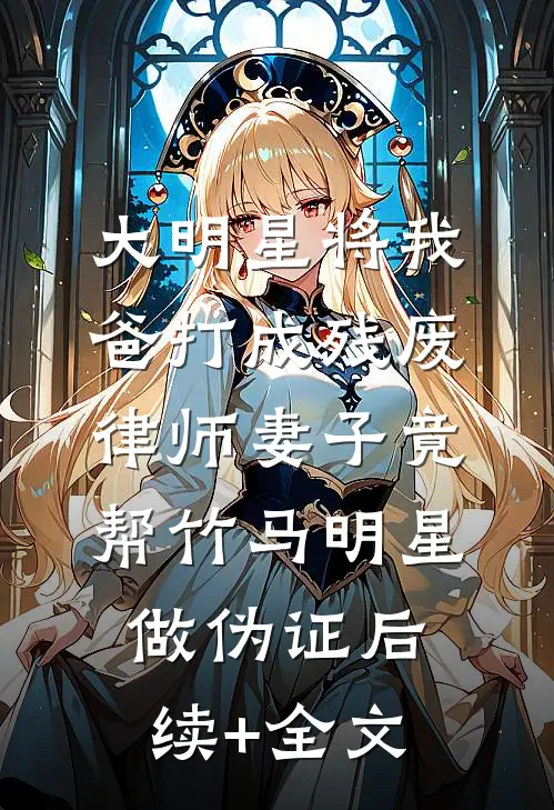 大明星将我爸打成残废，律师妻子竟帮竹马明星做伪证后续+全文