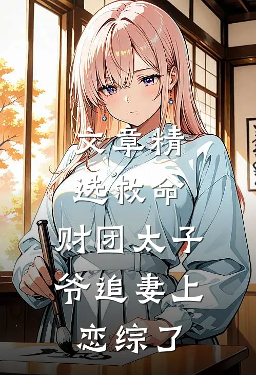 文章精选救命，财团太子爷追妻上恋综了